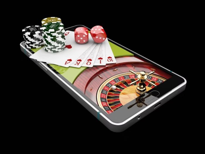 Ilustrasi permainan sportsbook dan slot online di restutogel